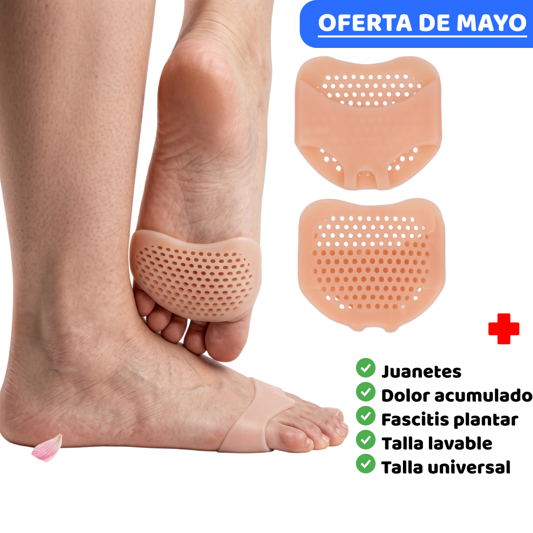 Almohadillas terapéuticas con Separador de dedos