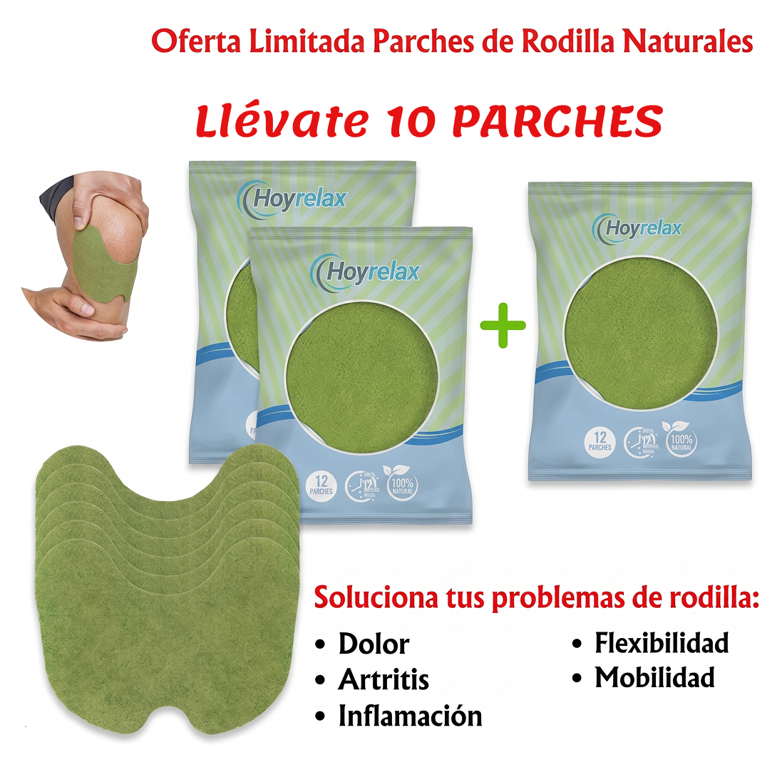 Parches naturales de Rodilla
