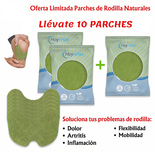 Parches naturales de Rodilla