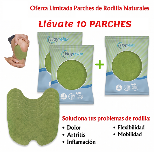 Parches naturales de Rodilla